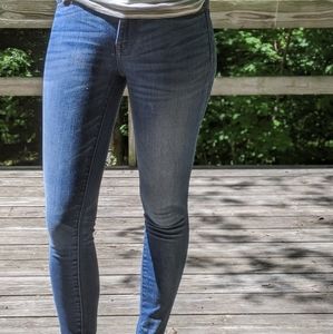 Madewell high riser skinny jeans